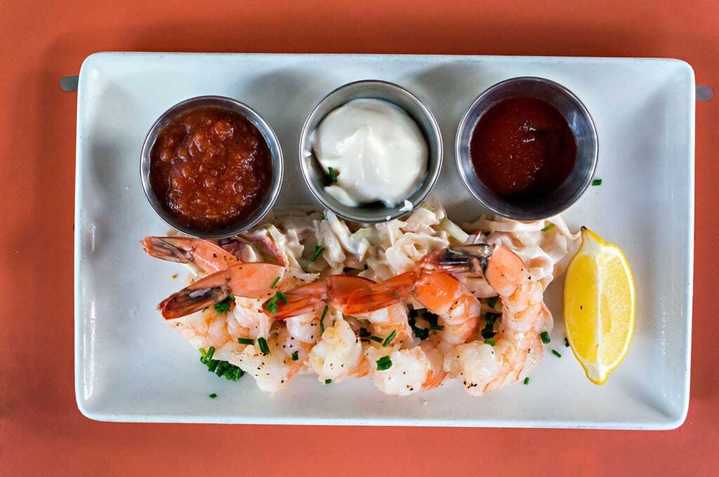 Classic Shrimp Cocktail - Glass and Vine