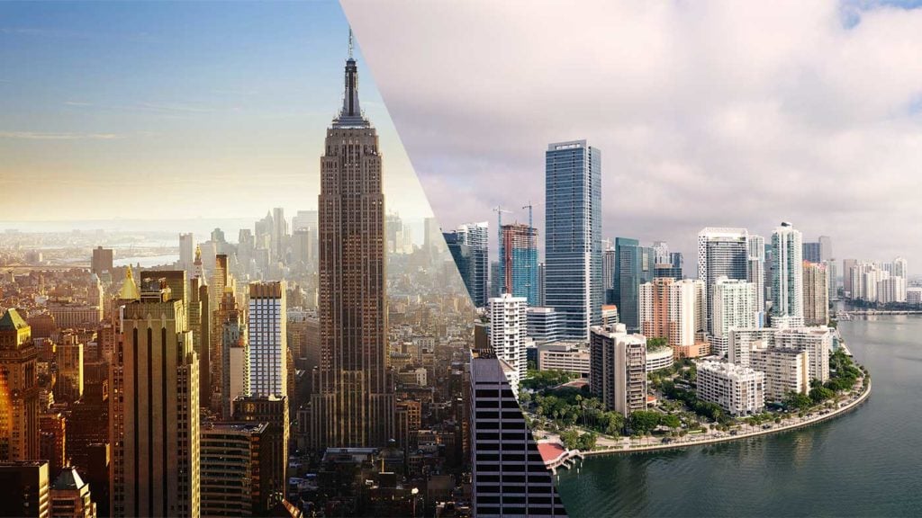 New York restaurants in Miami