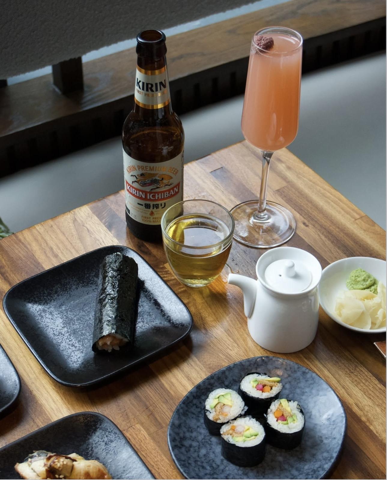 Omakai Sushi happy hour sushi and cocktails