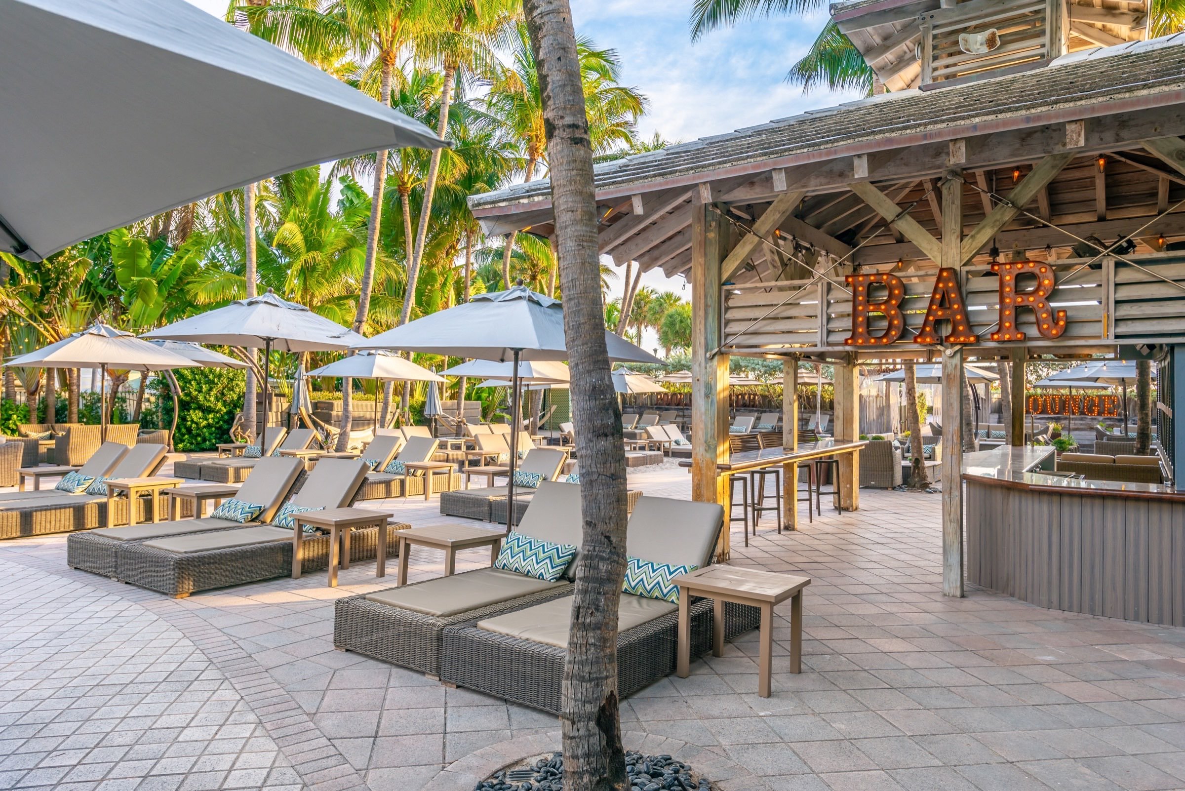 National Hotel poolside cinema