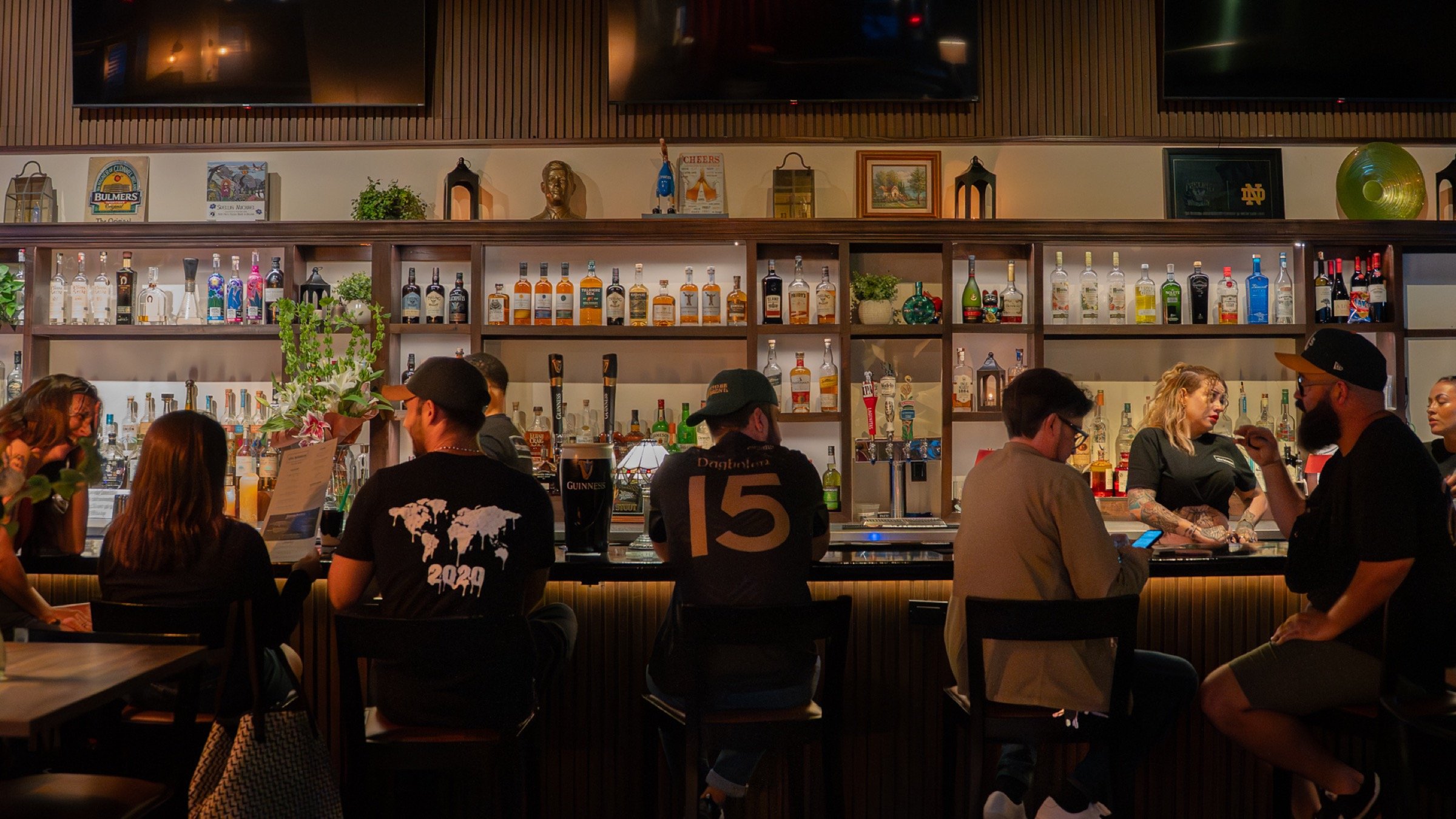 The Leinster Irish pub in Edgewater