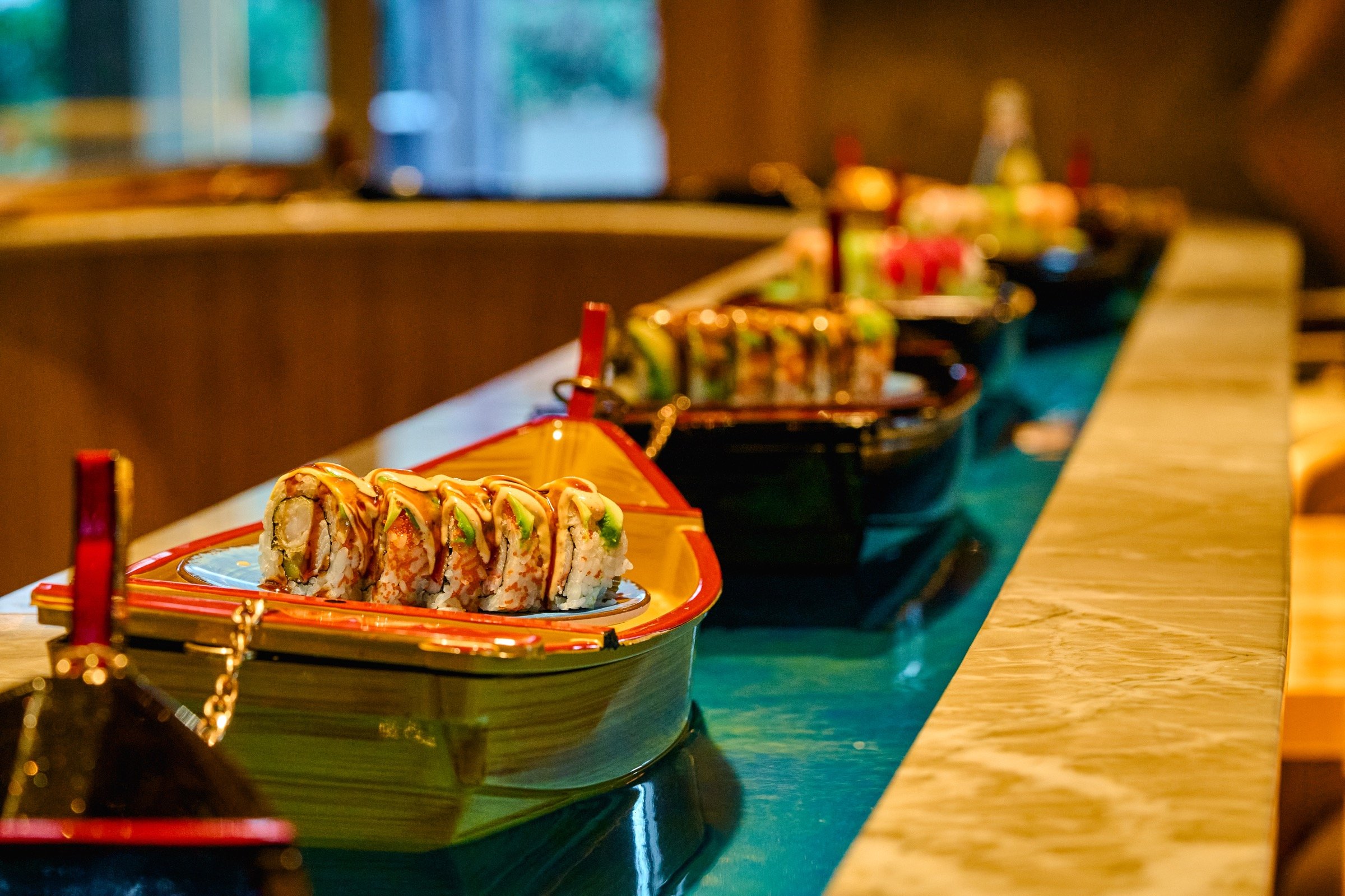 Tokyo Tuna sushi river experience South Miami