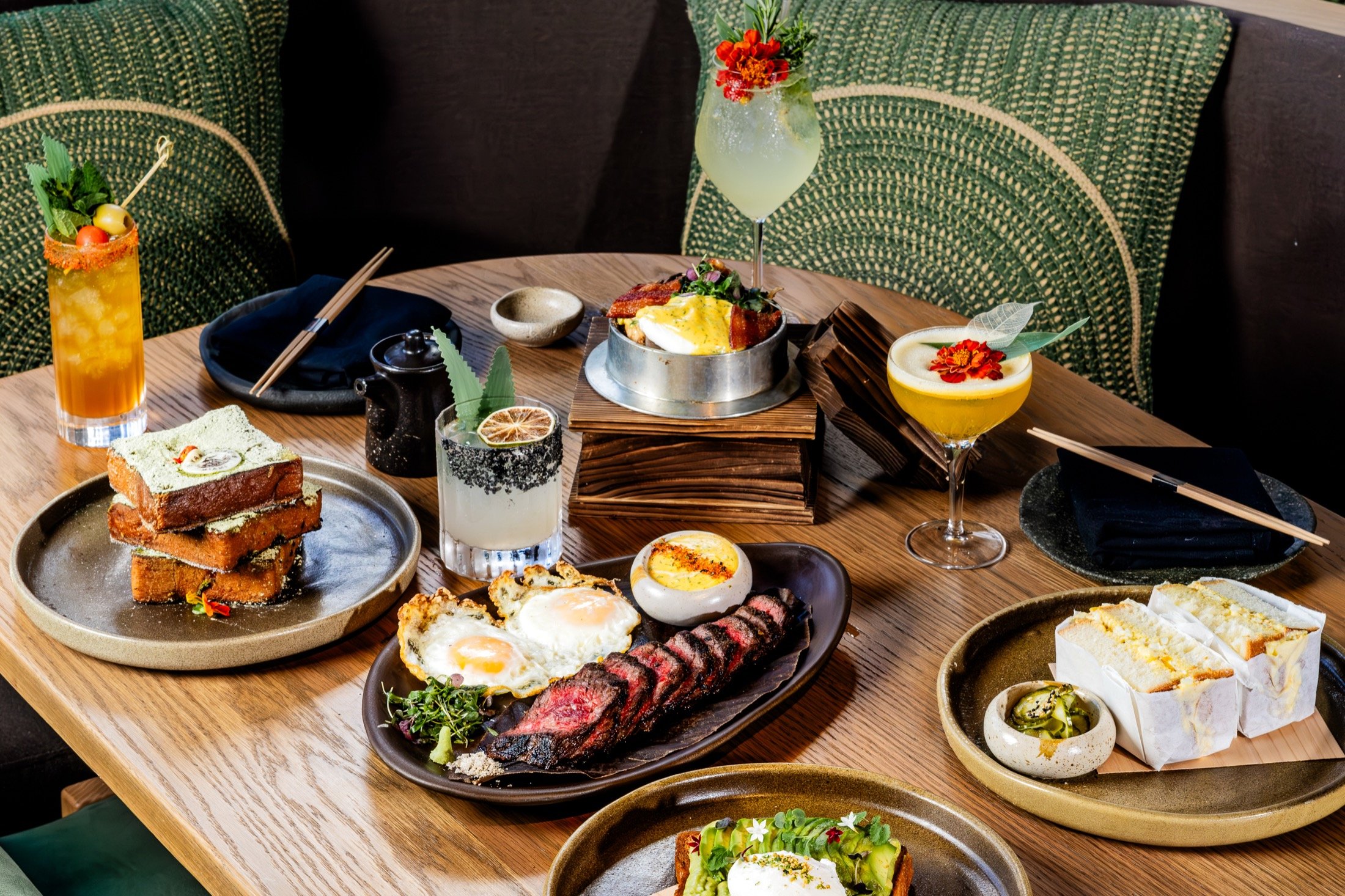 Yamashiro Miami sakura brunch tablescape