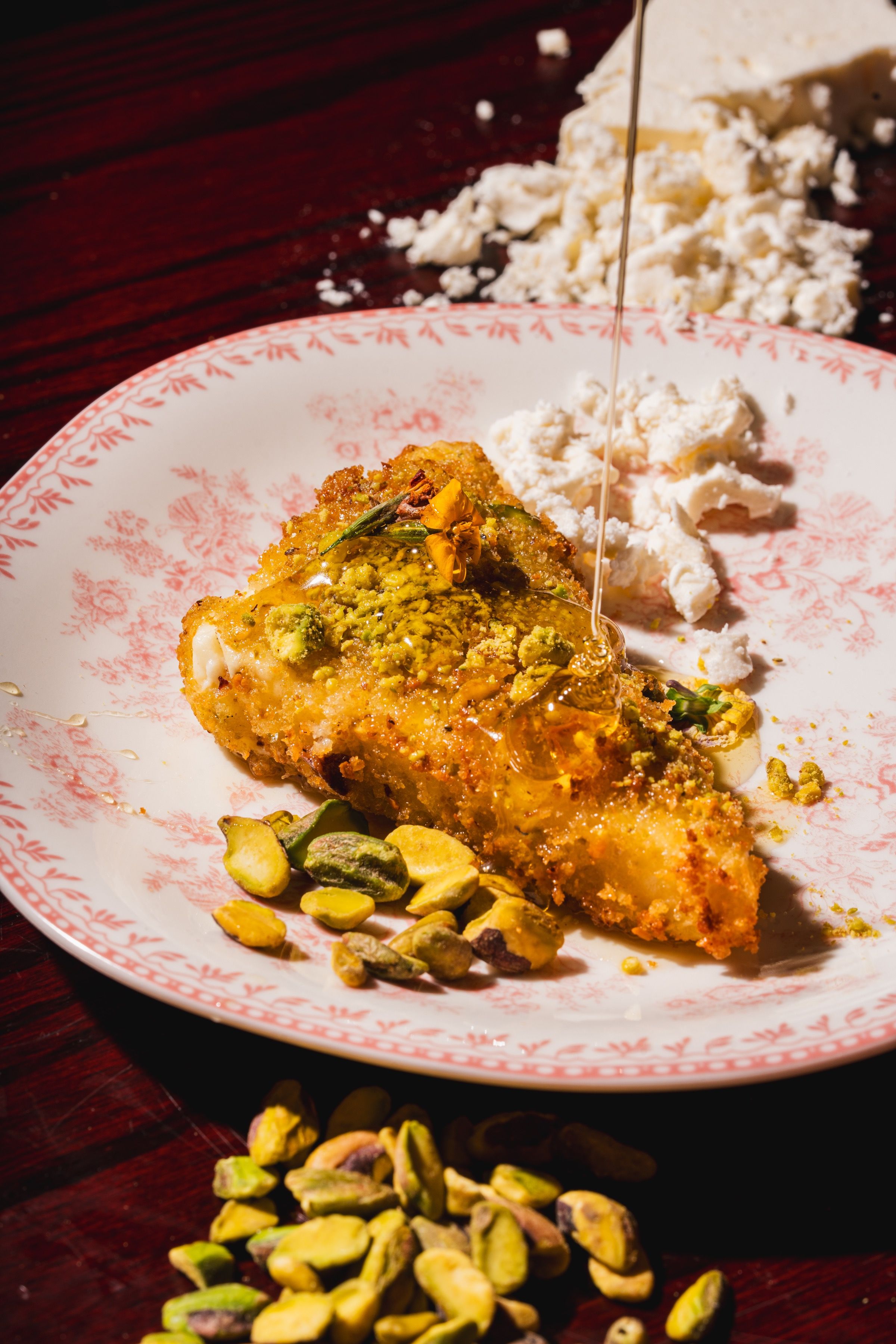 Crispy feta at Habibi Miami