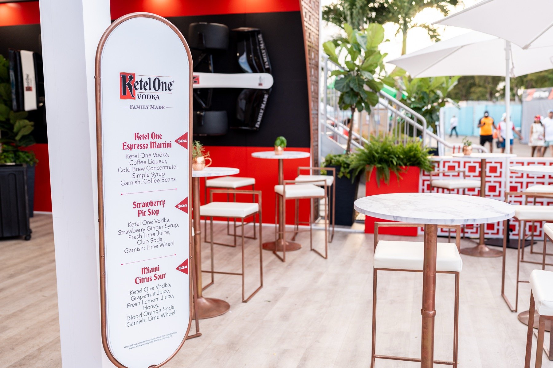 Ketel One Cocktail Club at F1 Miami