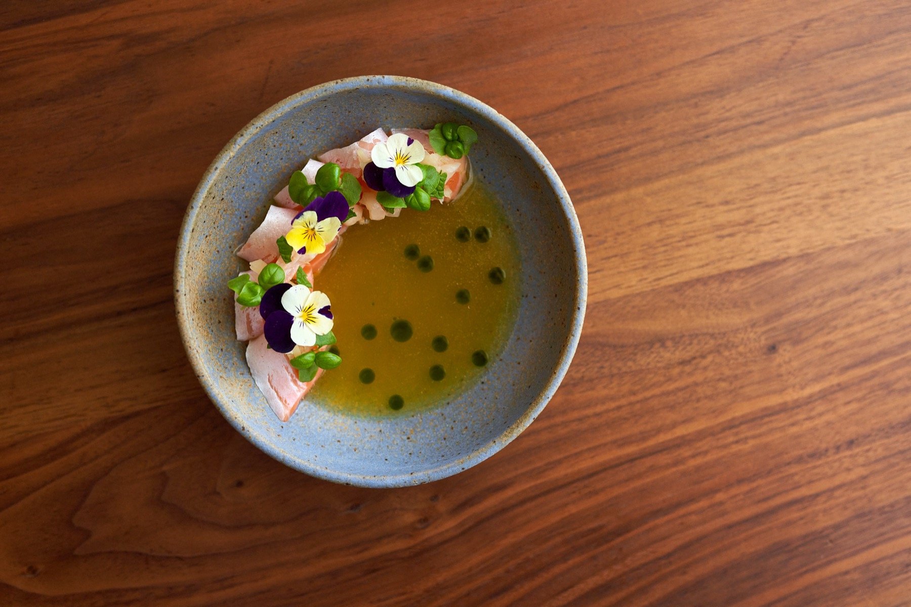 Uchi x DoorDash sake crudo