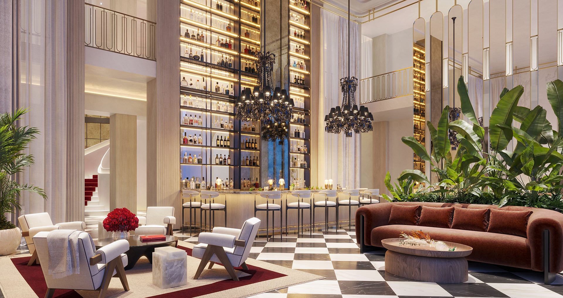 Baccarat Residences Brickell Grand Salon