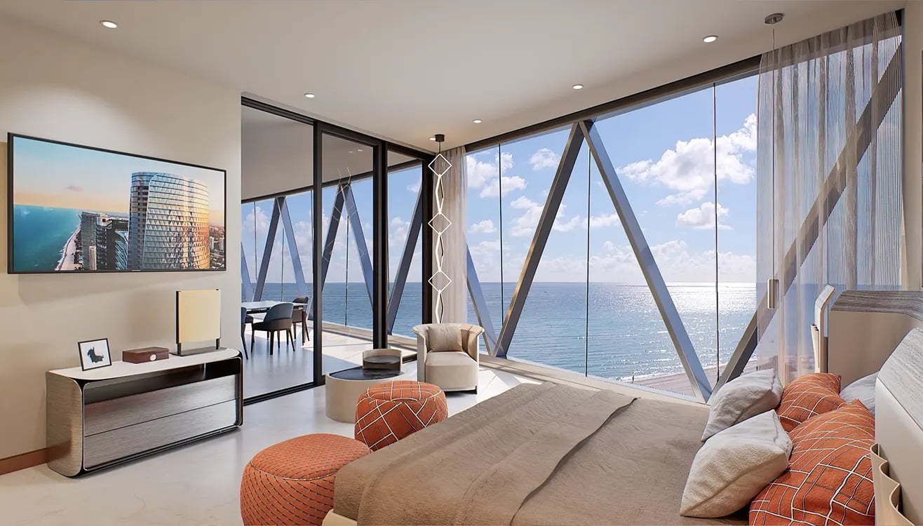 Bentley Residences East Sunny Isles Beach architecture