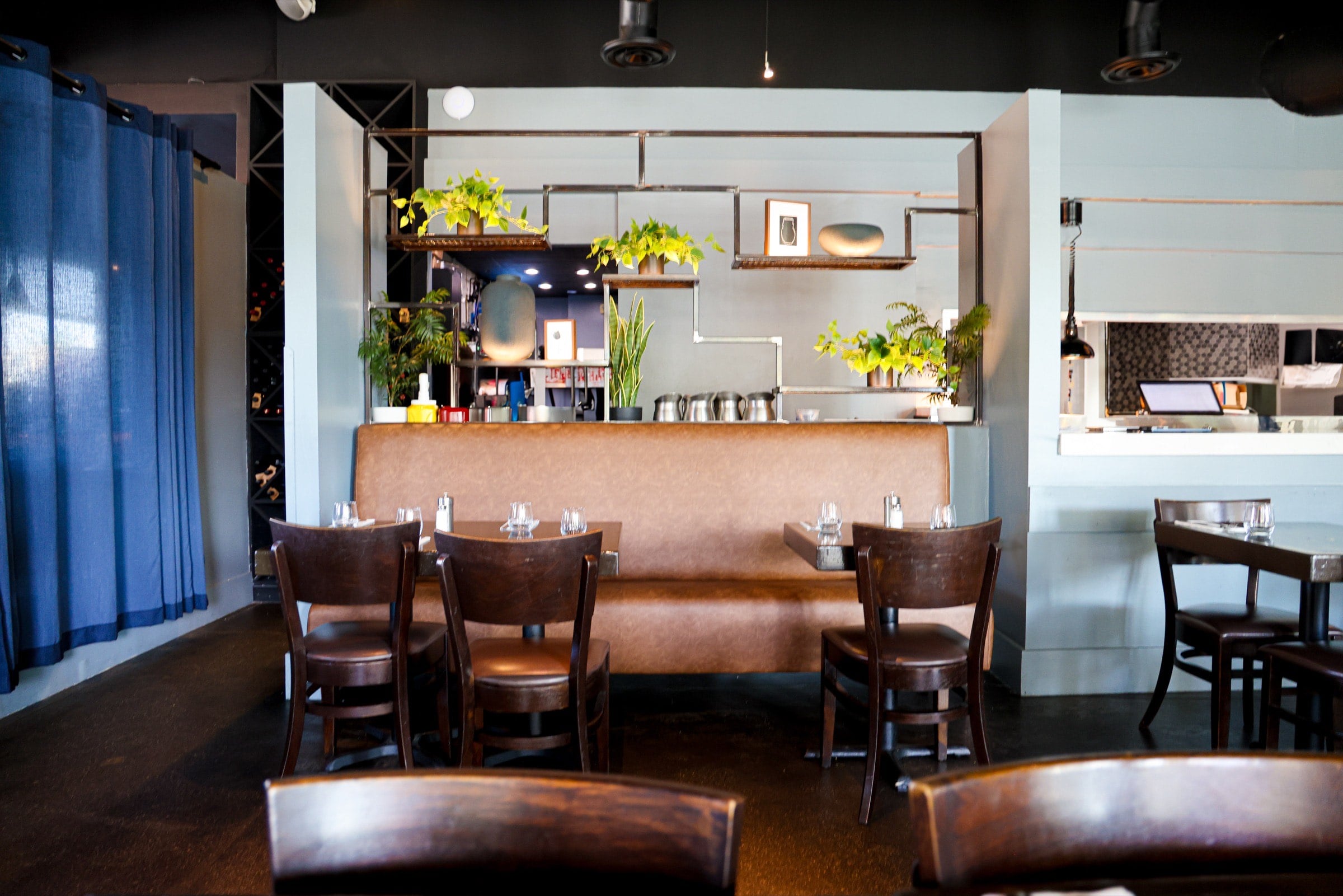 Main dining room at Kitchen 57 in South Miami