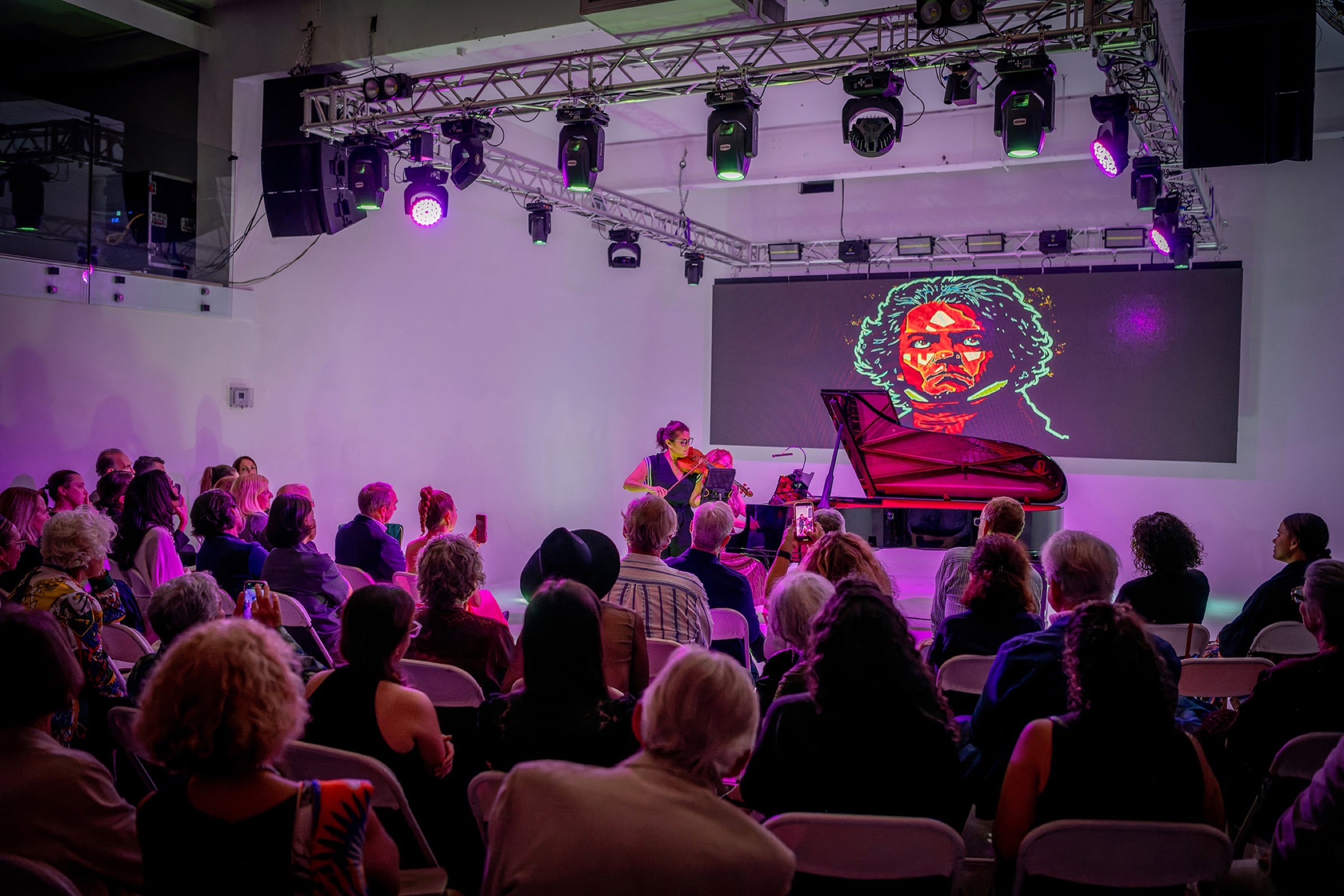 Tutti 5.0 chamber ensemble performing at Musimelange