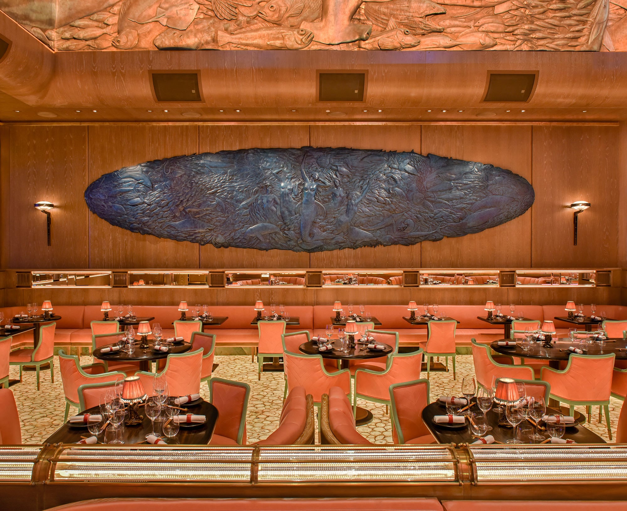Main dining room at Sexy Fish Brickell