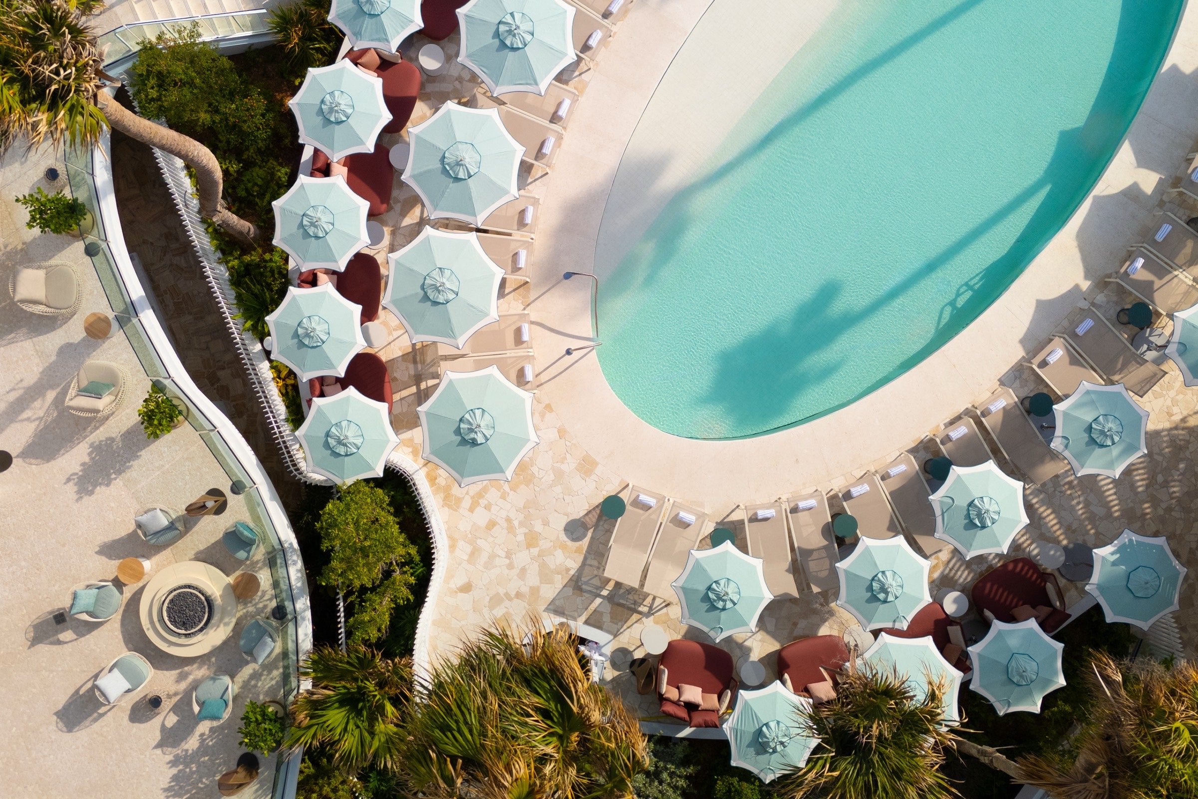 The pool at Andaz Miami Beach