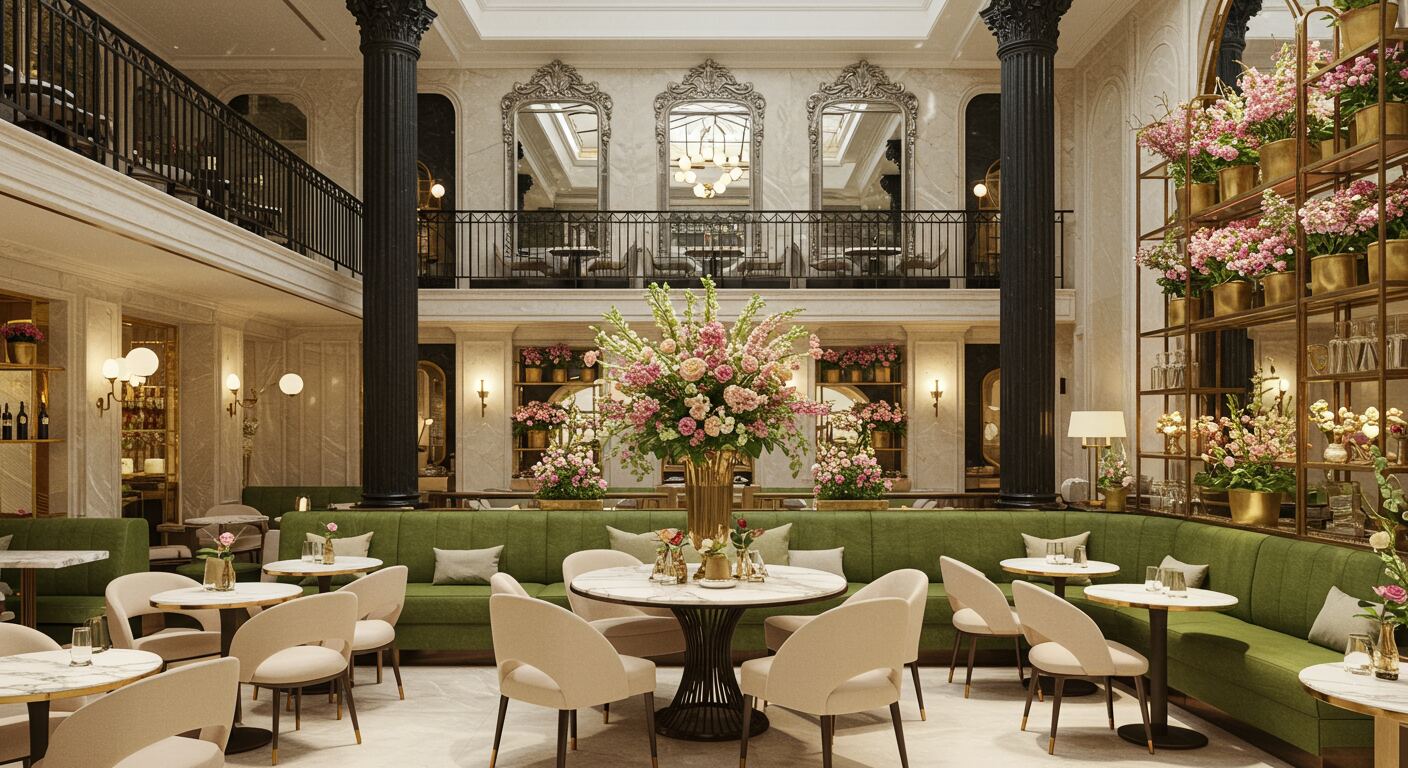 Baccarat Residences Brickell lobby