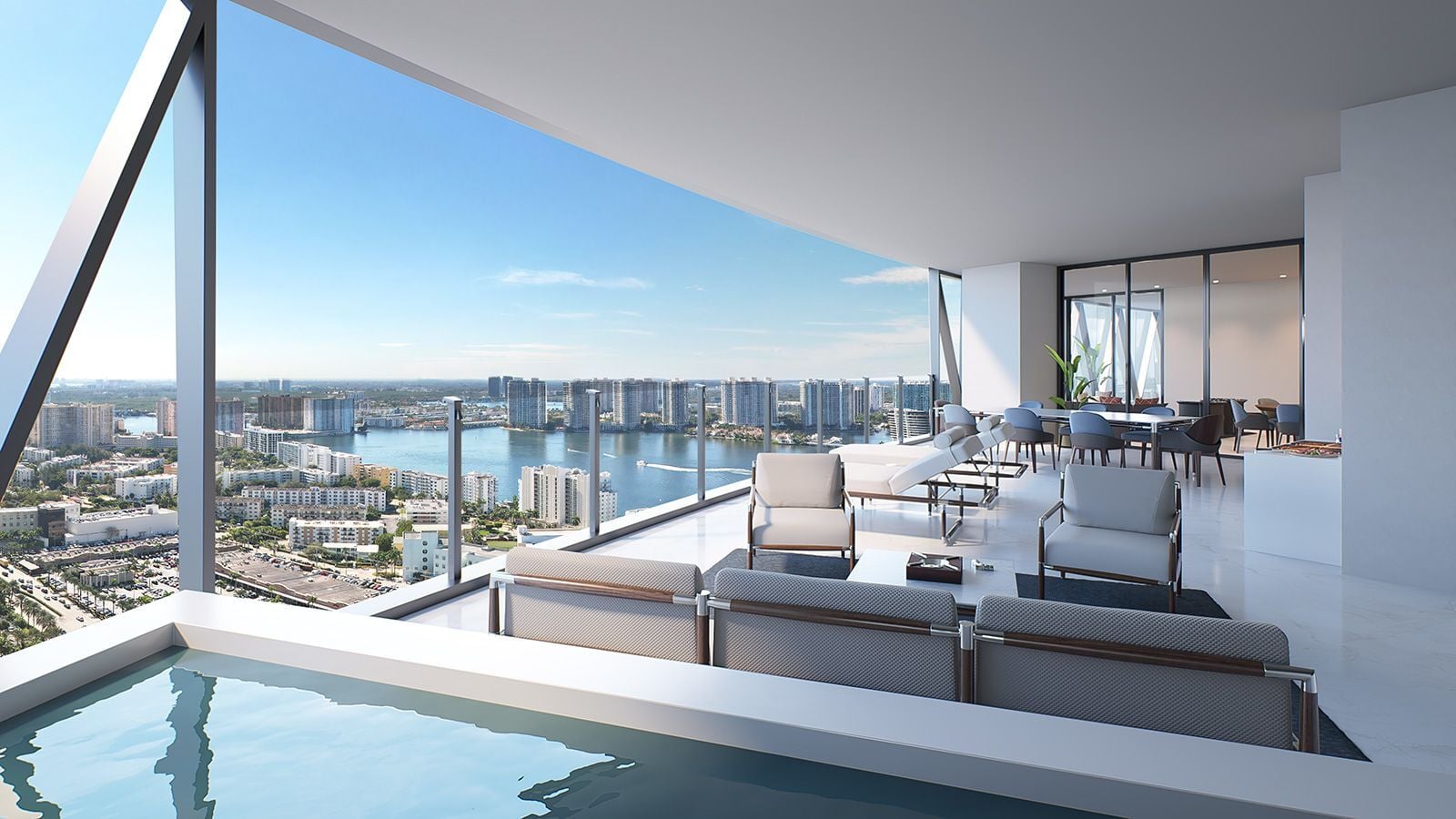 Residence rendering, Bentley Residences Sunny Isles