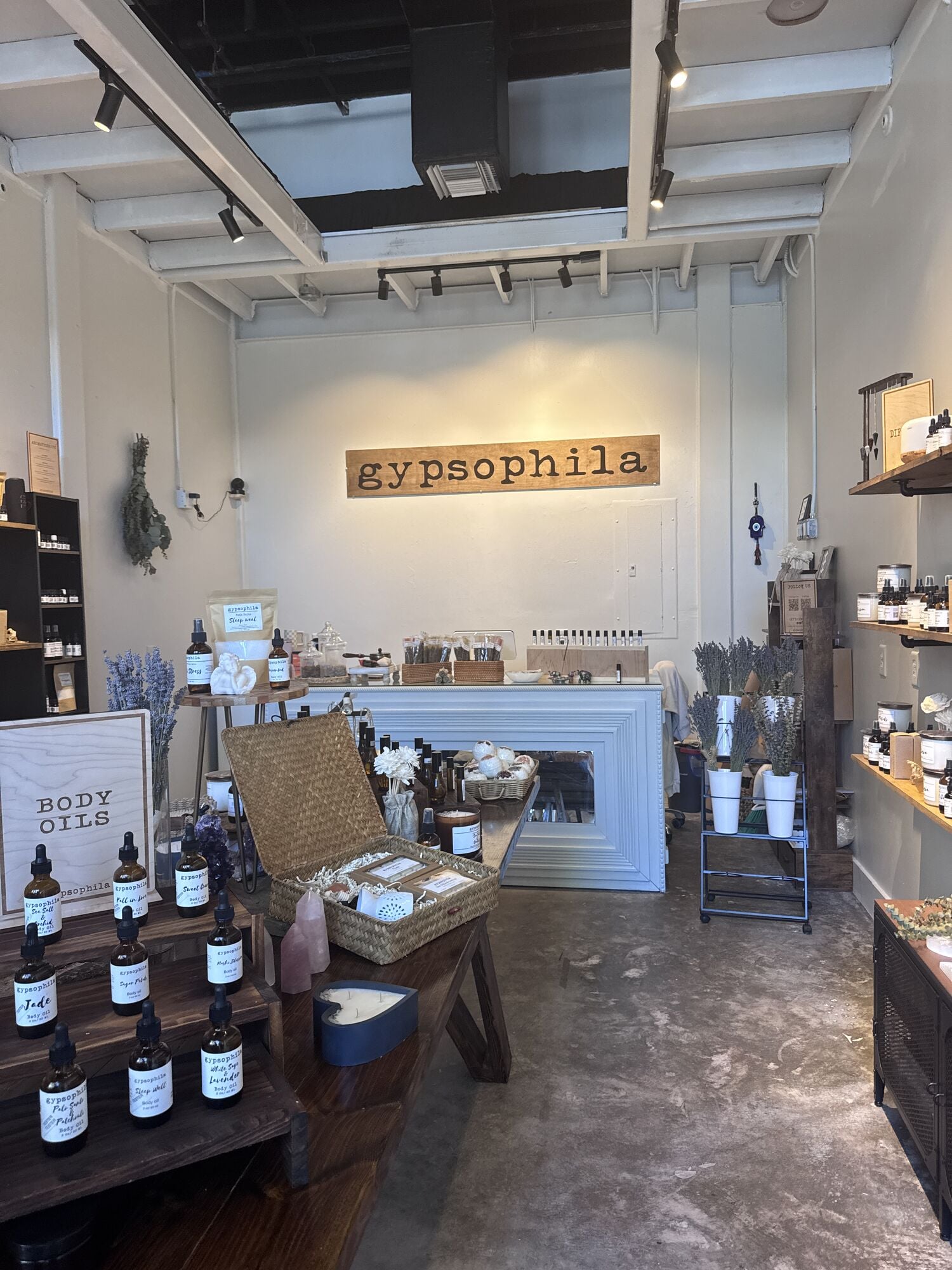 The Gypsophila storefront in Upper Buena Vista