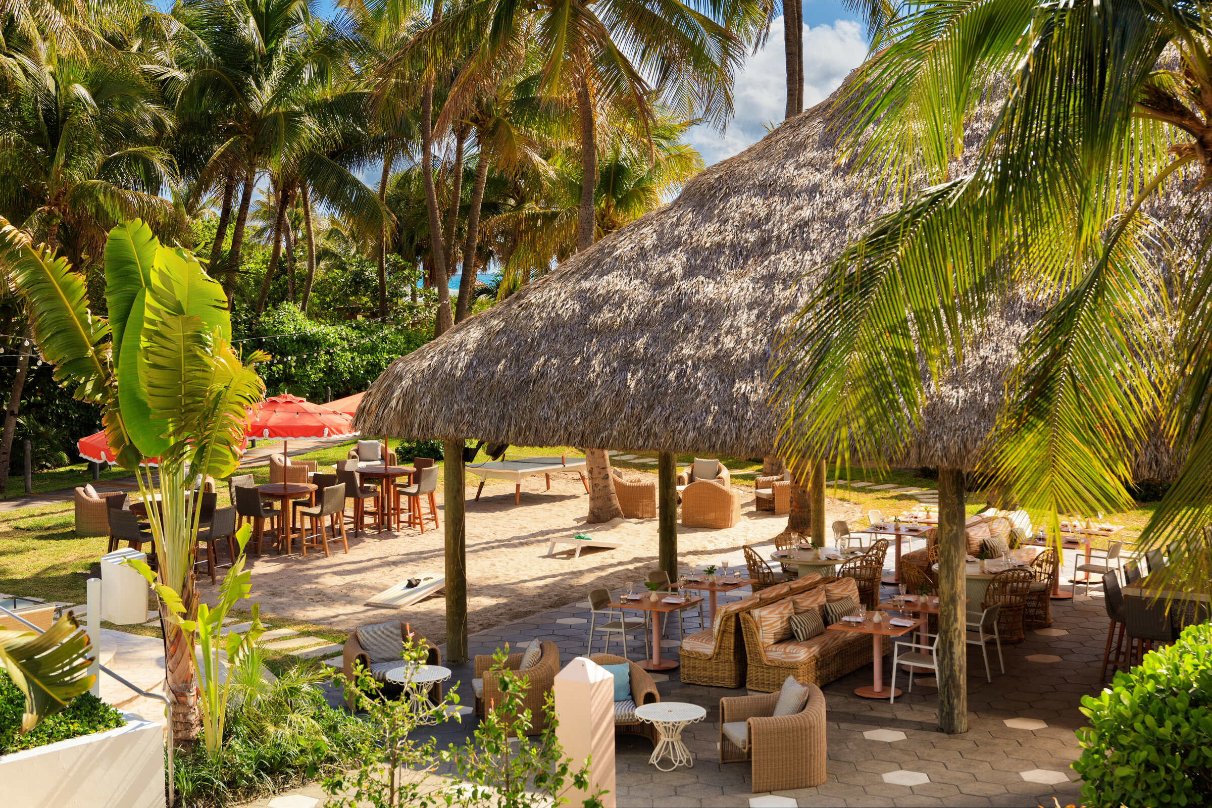 Solei Beach Club at the Kimpton Surfcomber Hotel