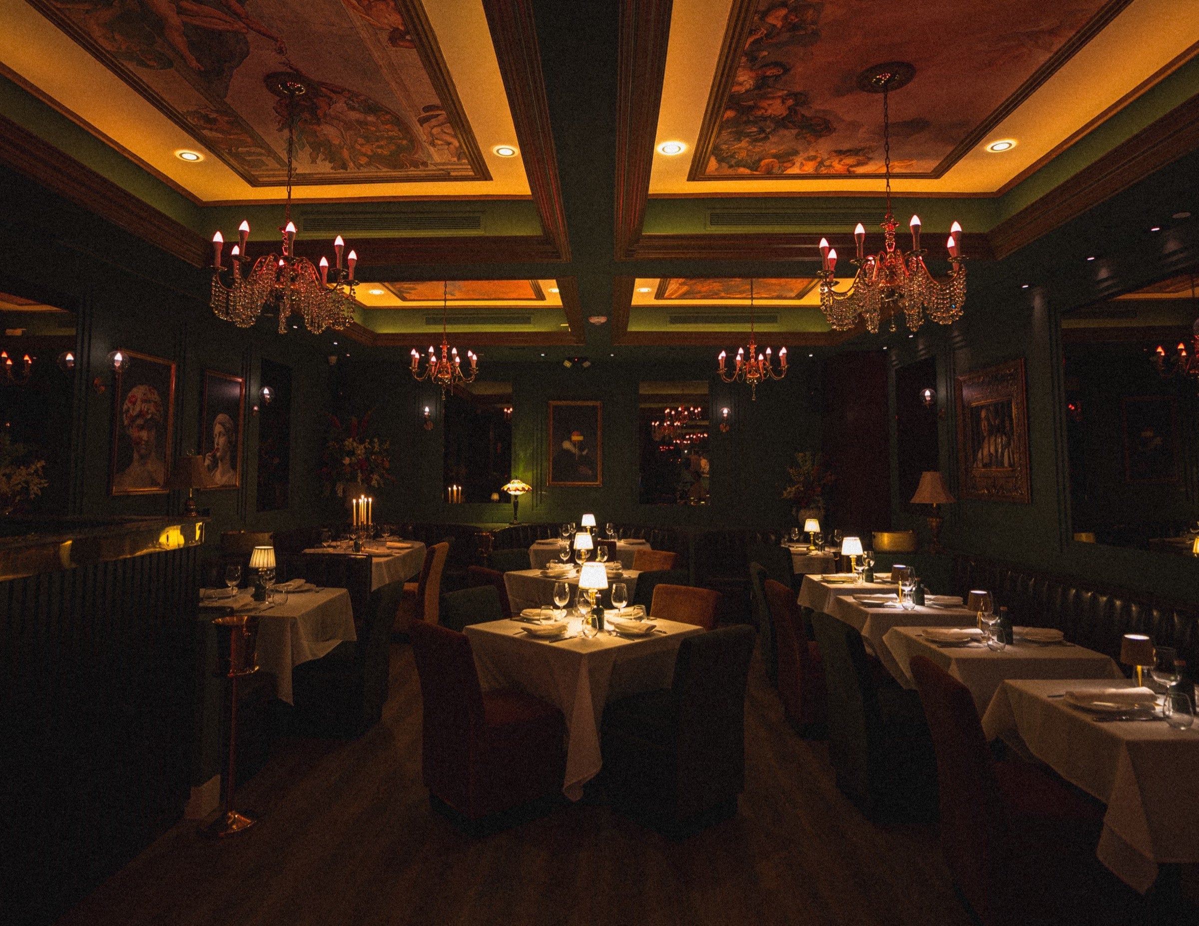 Dining room at Leonardo Miami Beach