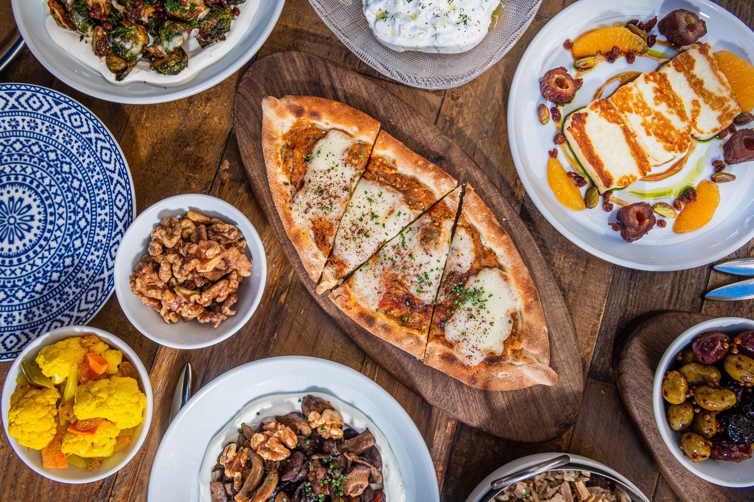 Eastern Mediterranean spread at Zaytinya, Ritz-Carlton South Beach