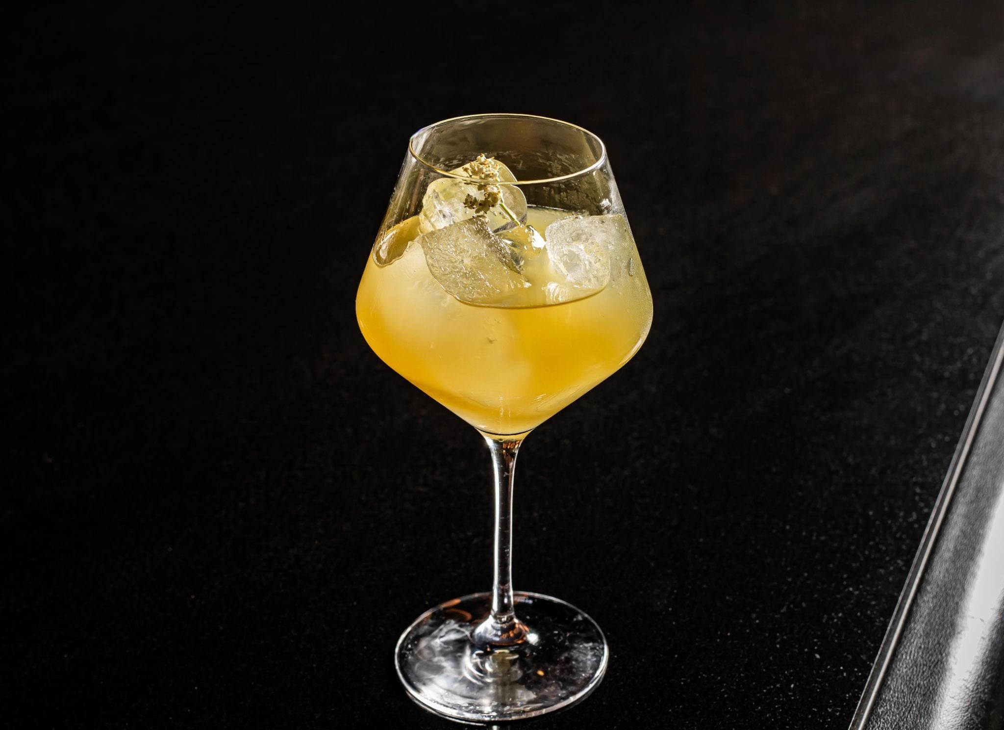 Normandie cocktail for Bastille Day