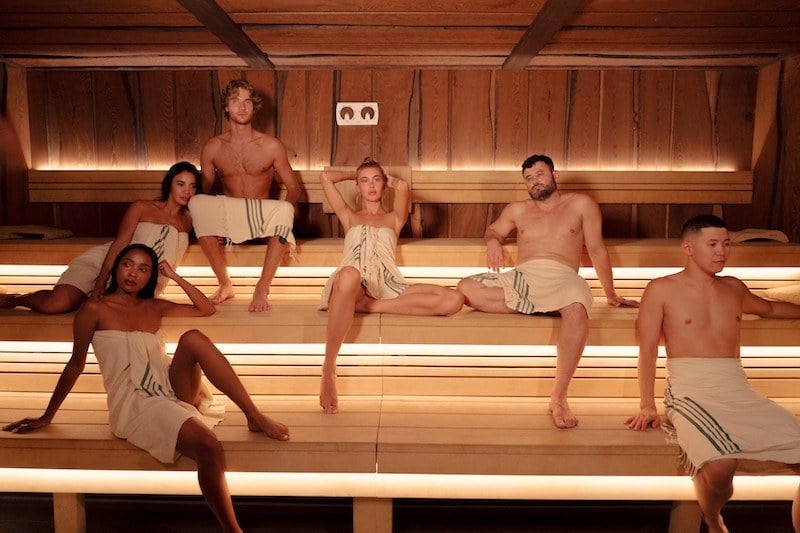 Guests relaxing inside Hürrem Hammam Wellness & Spa