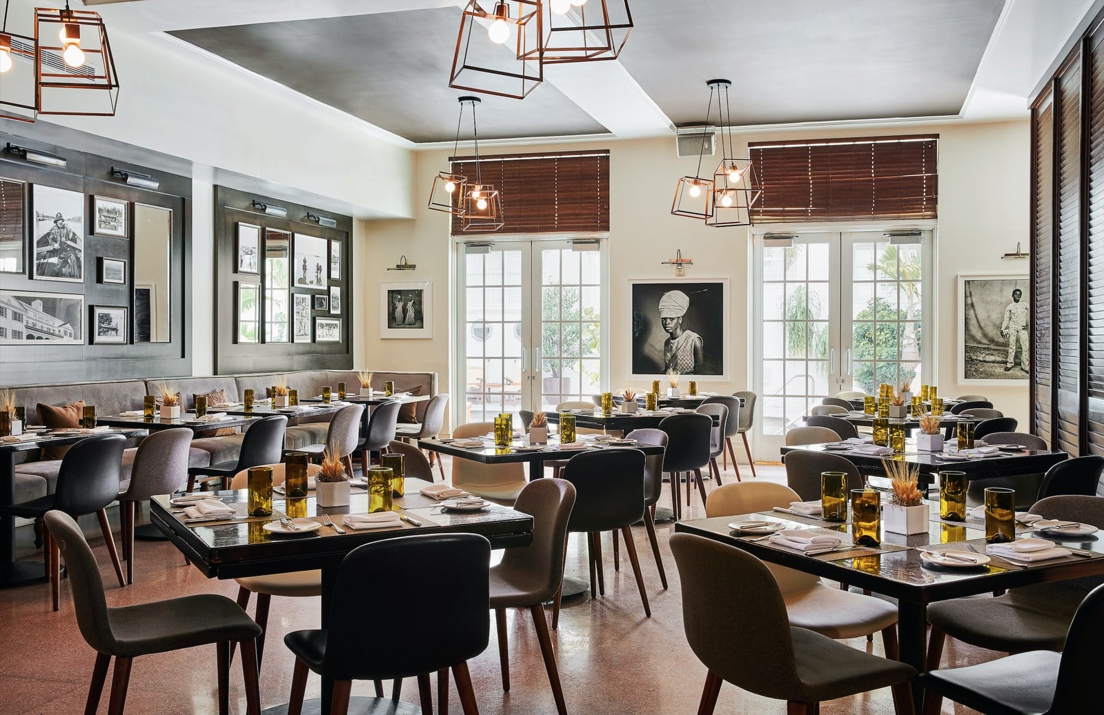 The dining room at LT Steak & Seafood inside The Betsy
