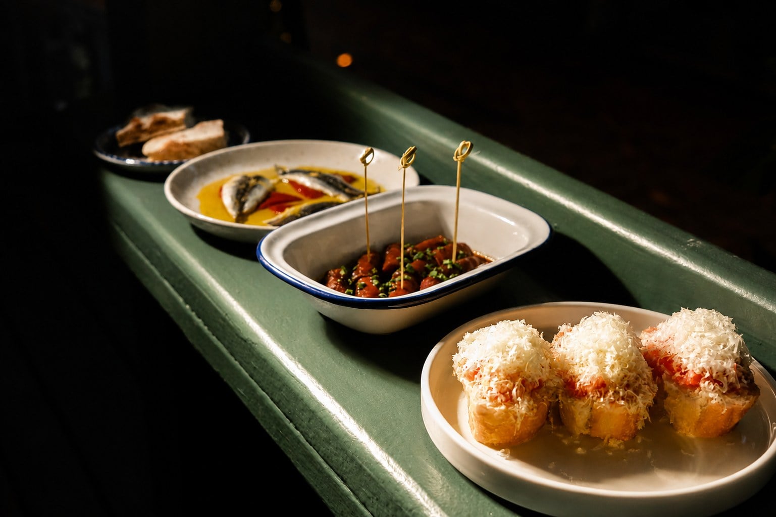 Tapas dishes at Zoko Collective in Miami